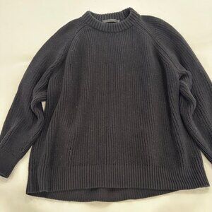 NEW Jenni Kayne -oversized cotton fisherman sweater -size medium
